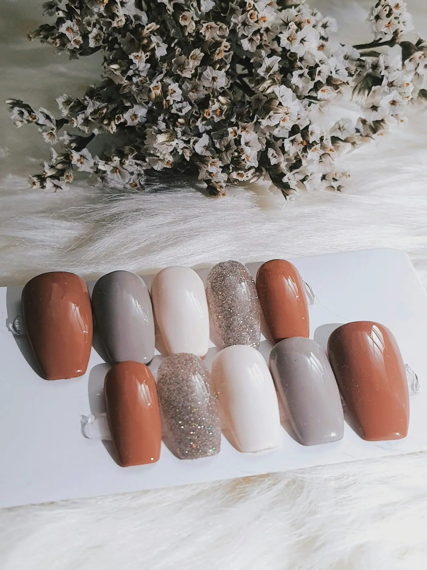 Gel polish bottles